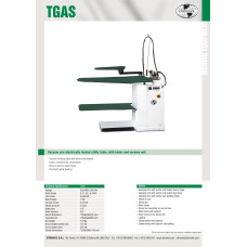 Vacuum and alectrically heated utility table, with boiler and vacuum unit (TGAS)